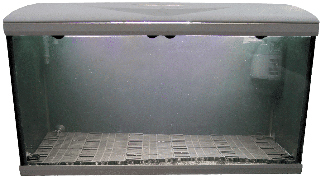 bodenfilter-einbau-Aquarium